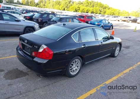 2006 Infiniti M45 Sport z USA, uszkodzony, nr VIN JNKBY01EX6M205384